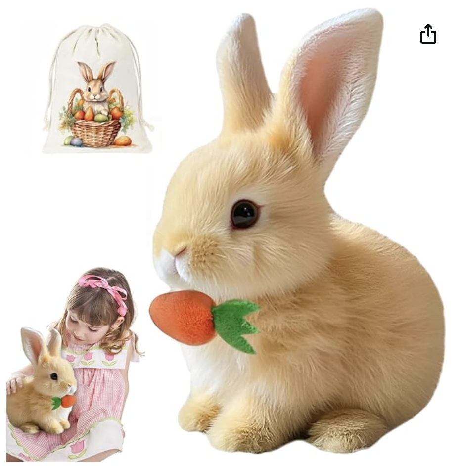 My realistic bunny product photo